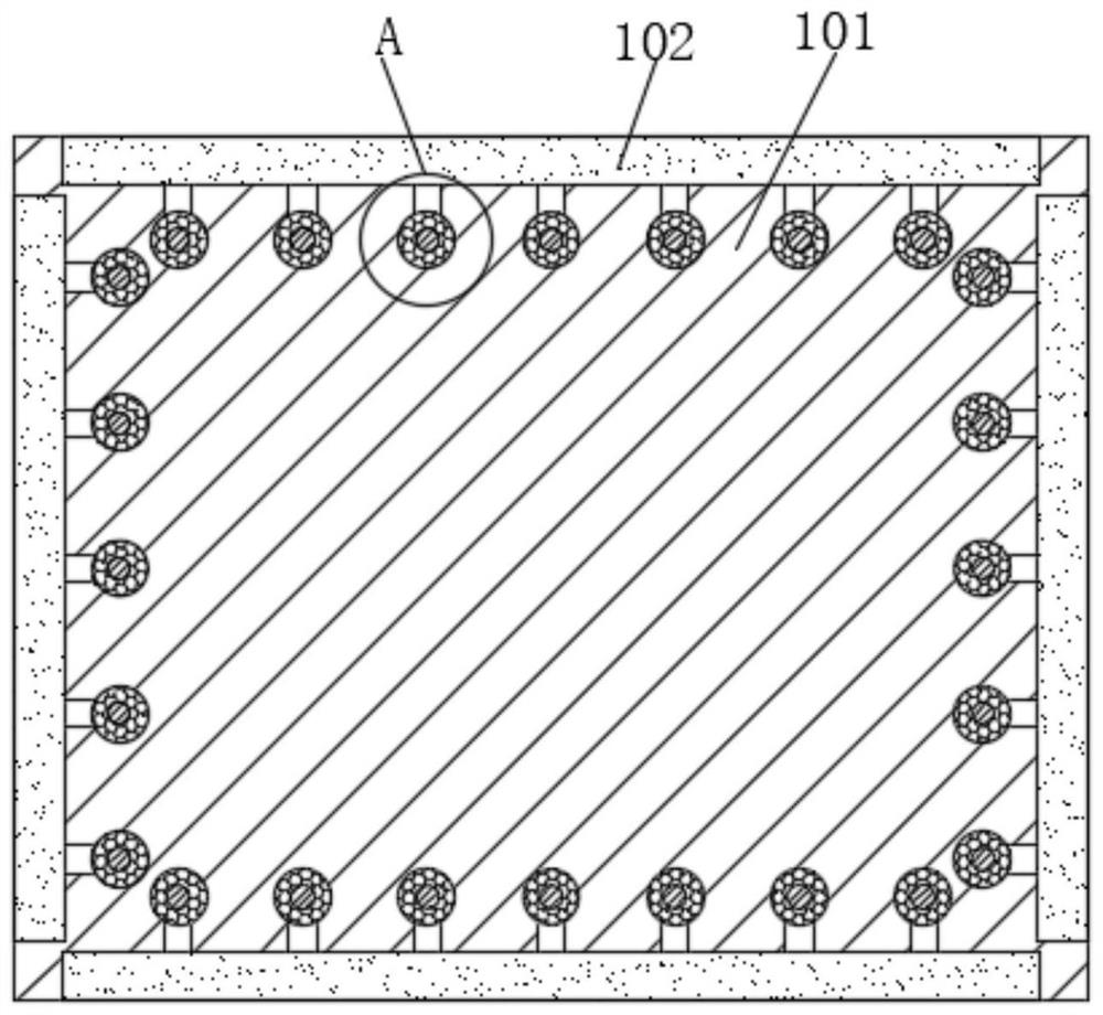 Self-joint-filling water-removing type anti-seepage building outer wall