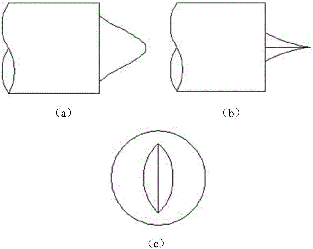 Optical fiber probe with polarization maintaining property and preparation method thereof