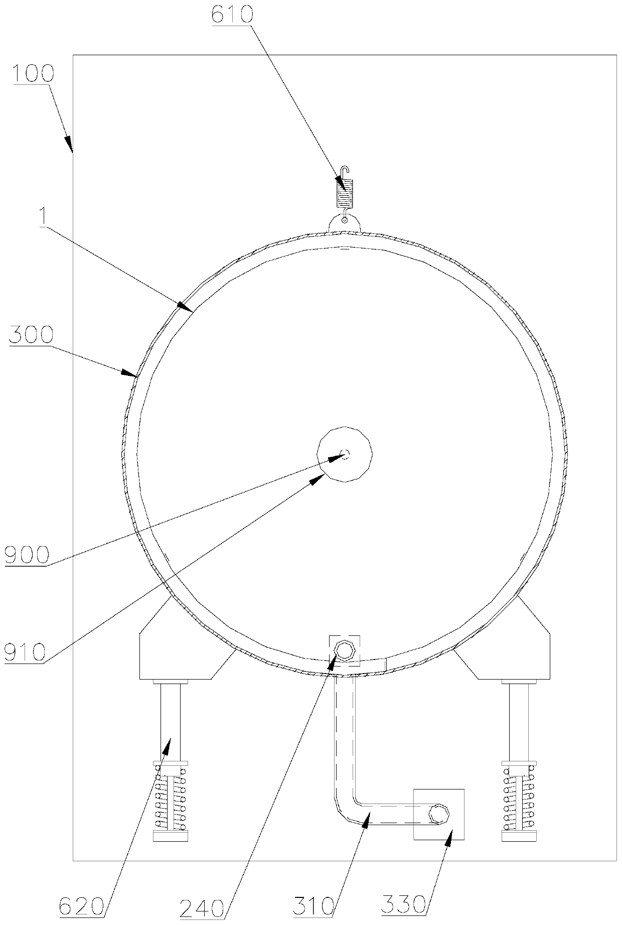 Control method of washing machine and no-clean washing machine