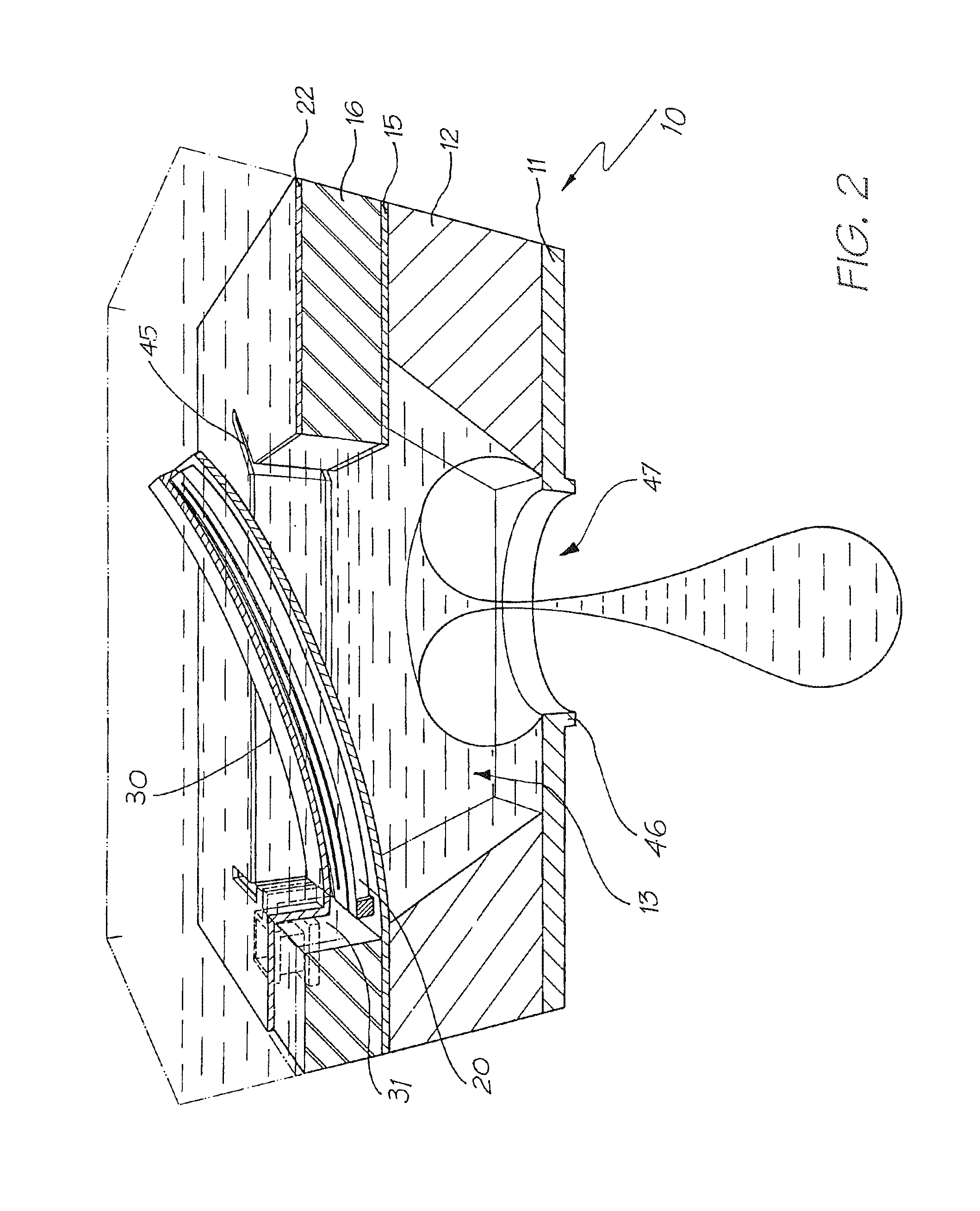 Printhead Integrated Circuit With Actuators Proximate Exterior Surface