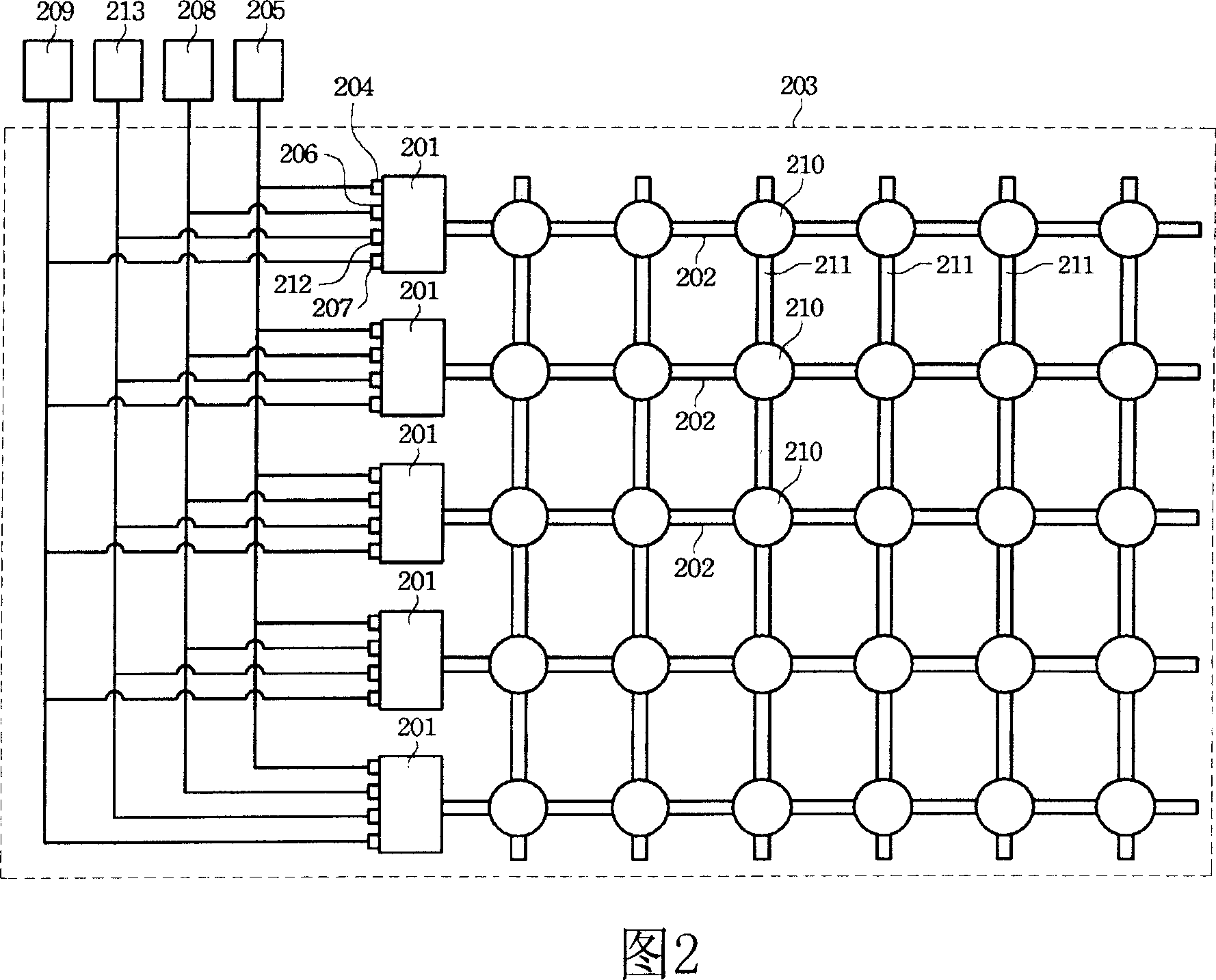 Test method for liquid crystal display panel