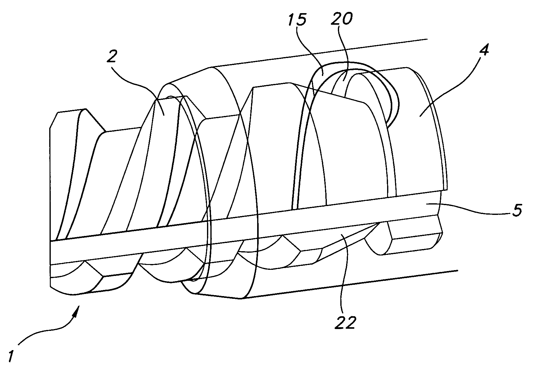 Threaded rod and nut assembly