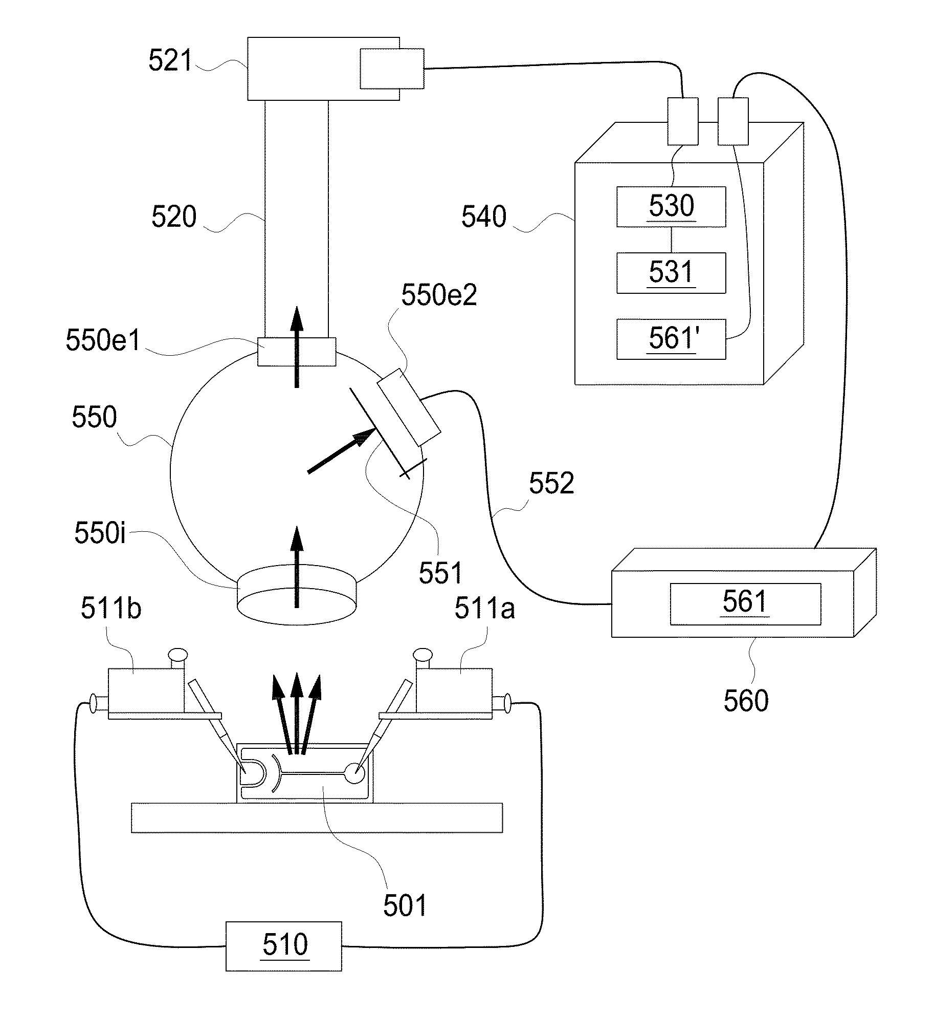 Method and apparatus for testing light-emitting device