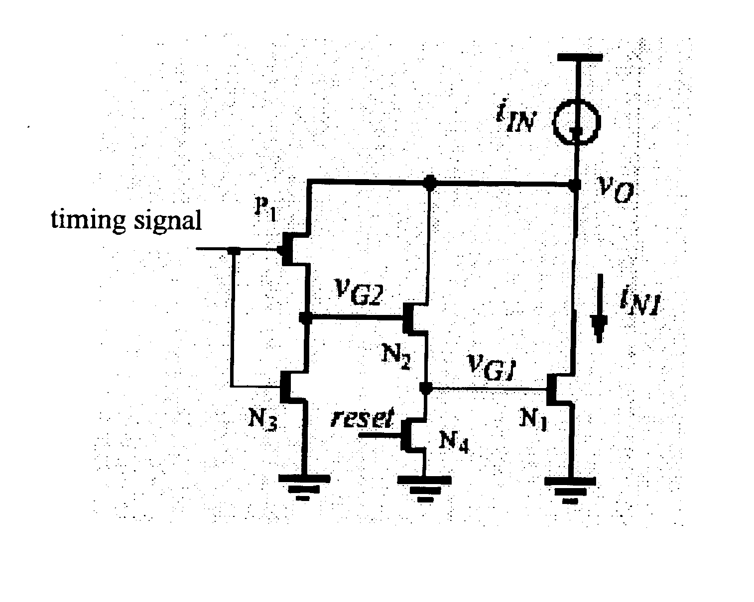 Method and circuit for eliminating charge injection from transistor switches