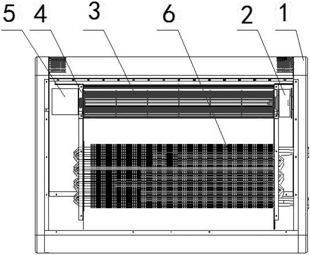 Novel variable frequency control radiator device