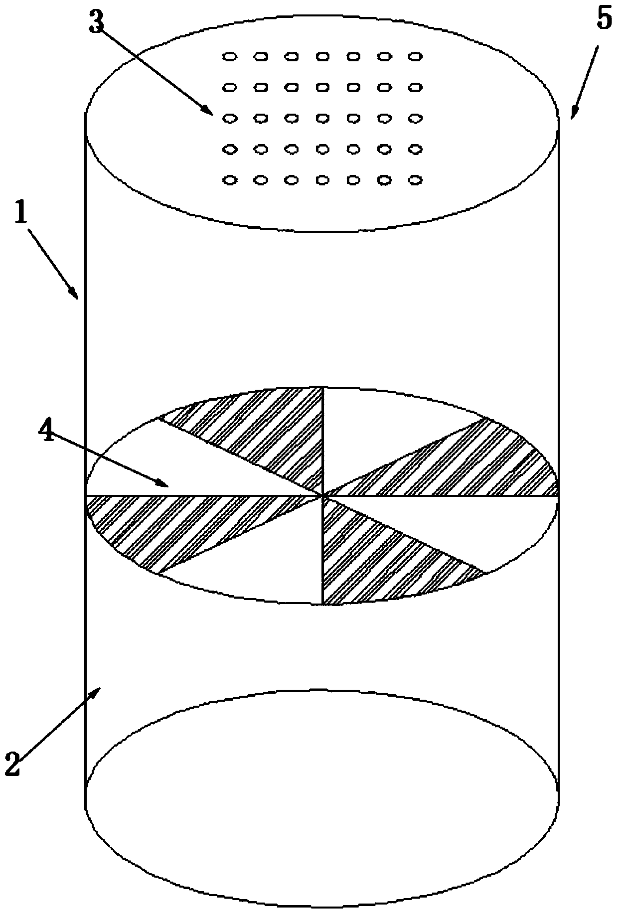 A long-acting air pollution control agent and its application