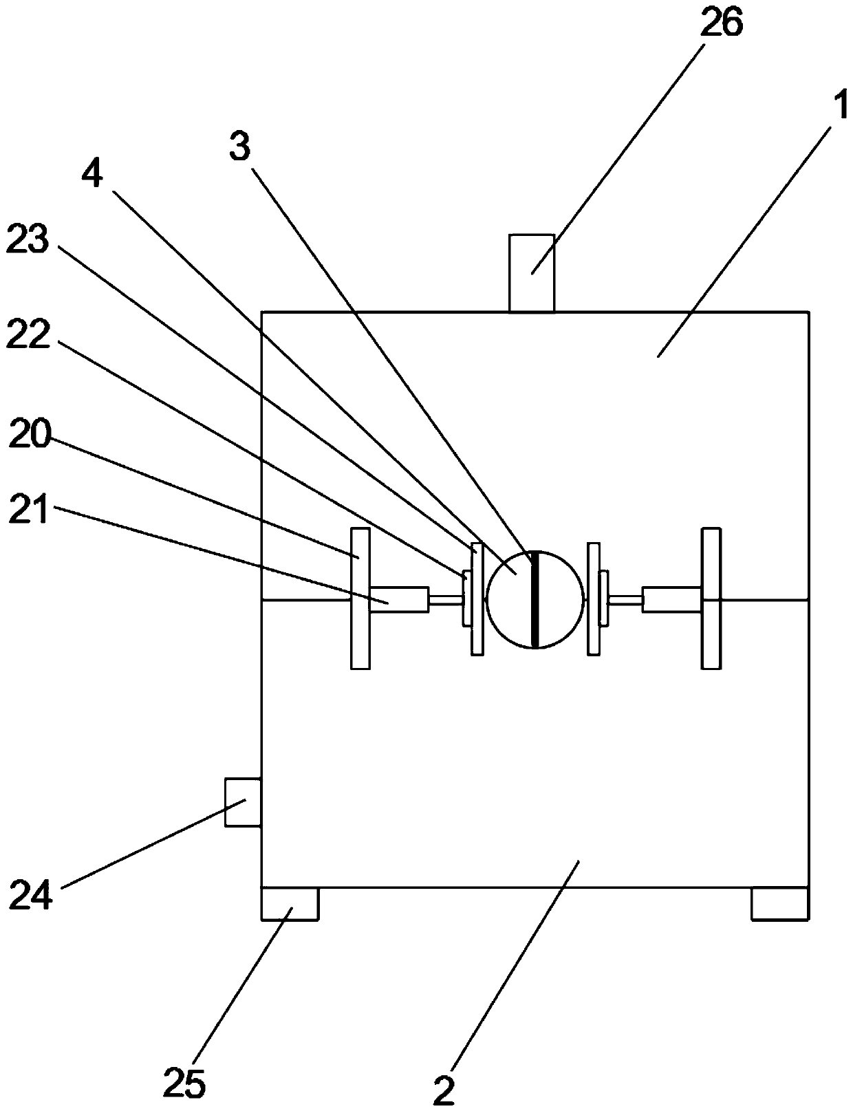 Plastic bag packaging and opening device