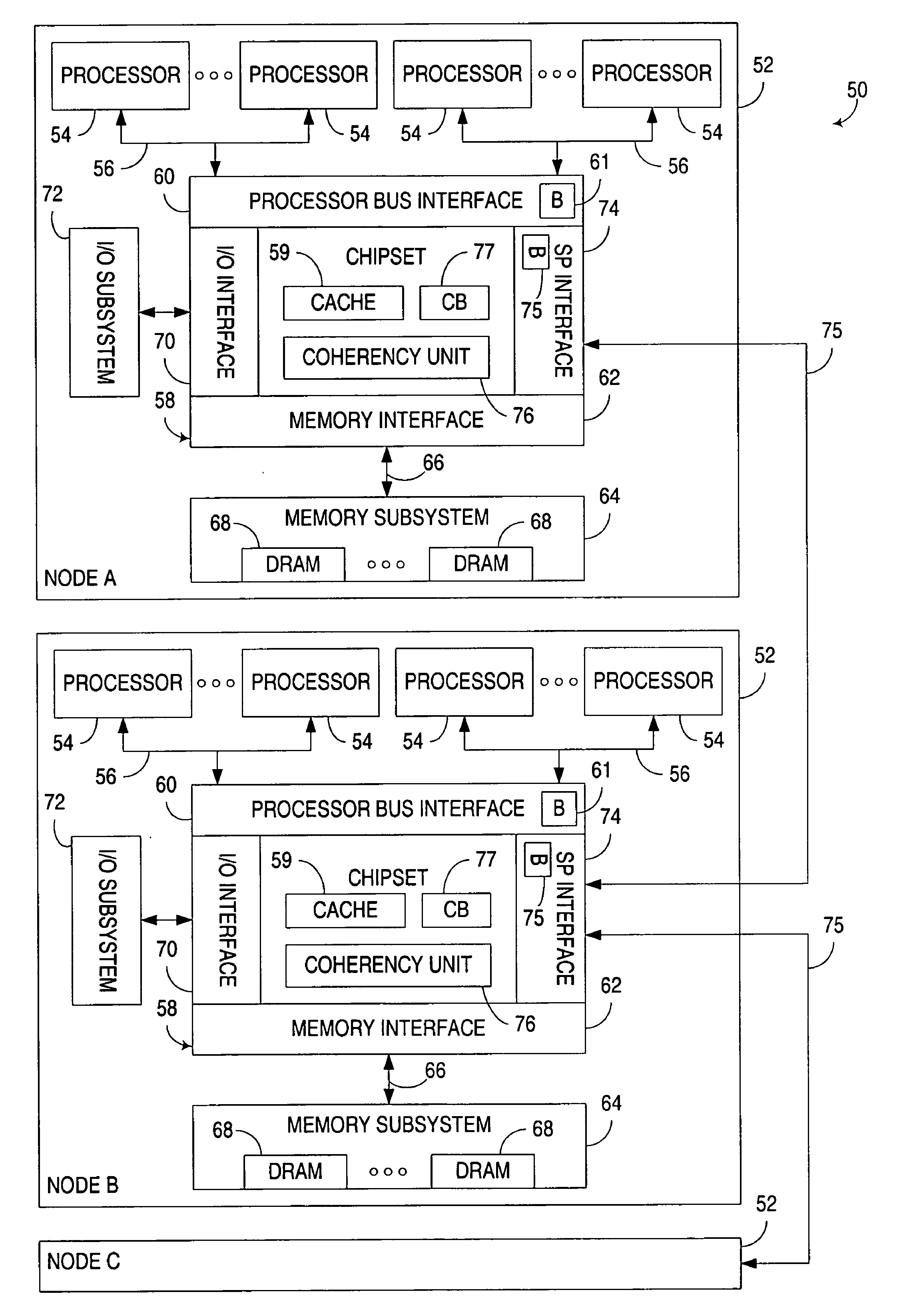 Early coherency indication for return data in shared memory architecture