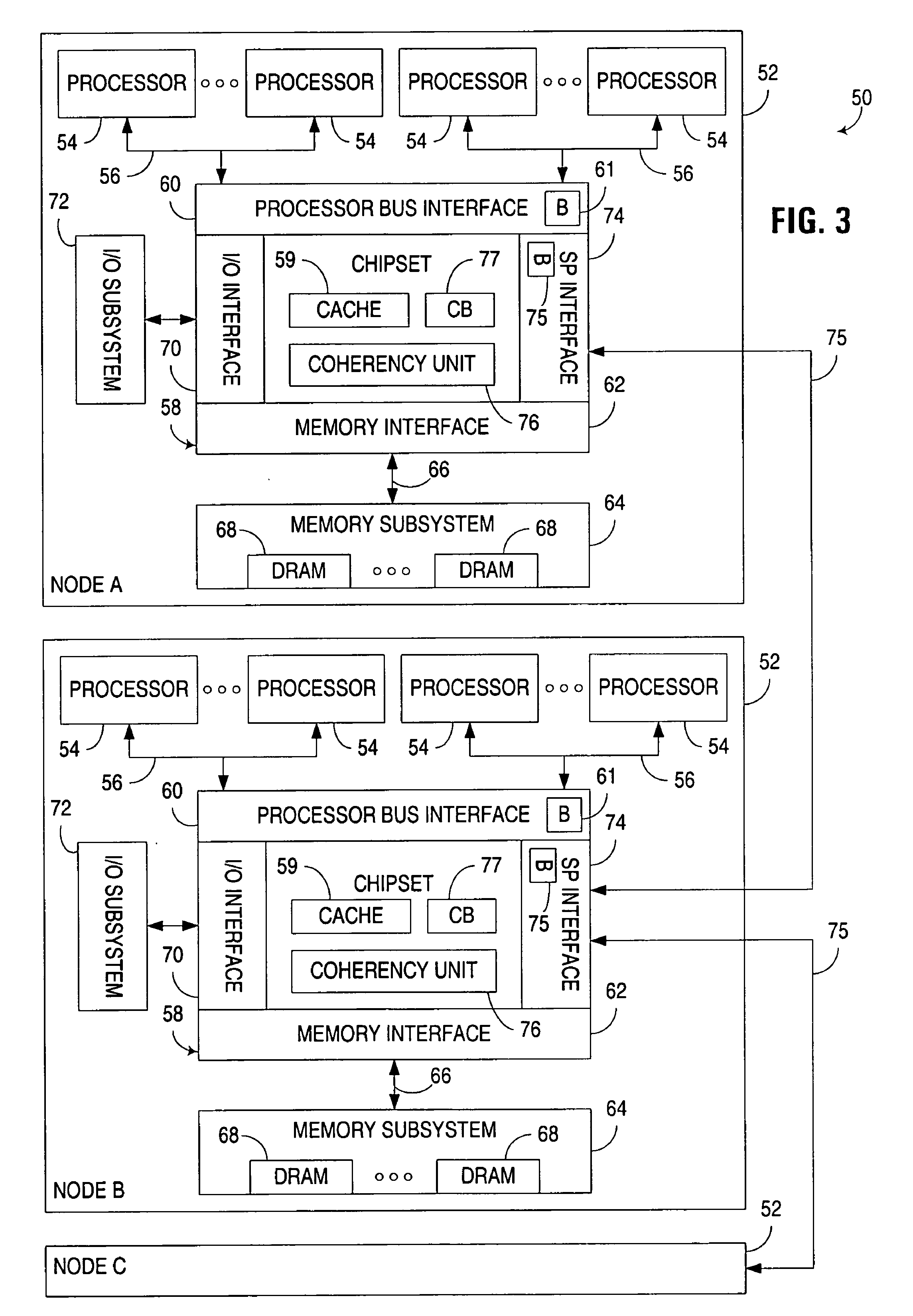 Early coherency indication for return data in shared memory architecture