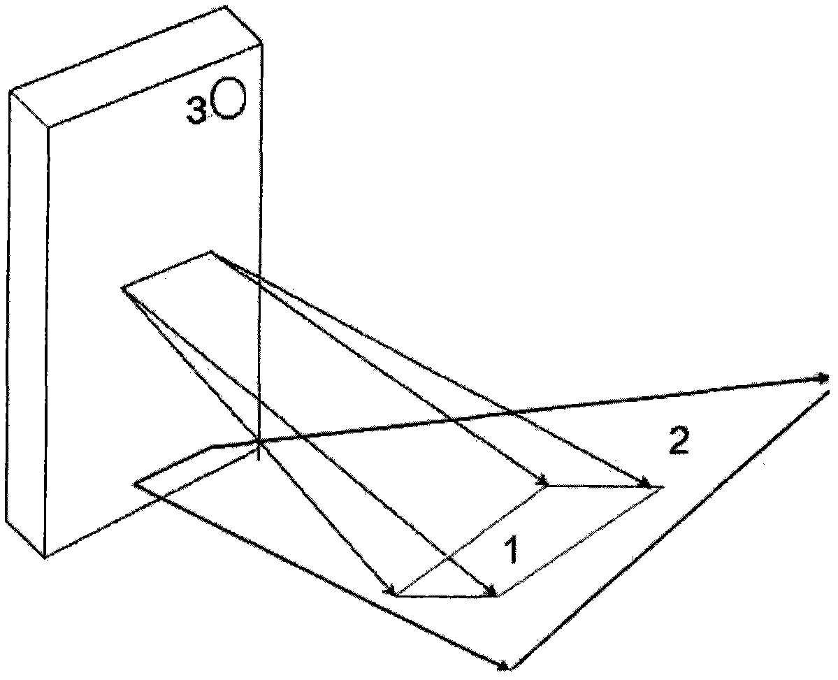 Implementation mode of virtual mobile phone keyboard