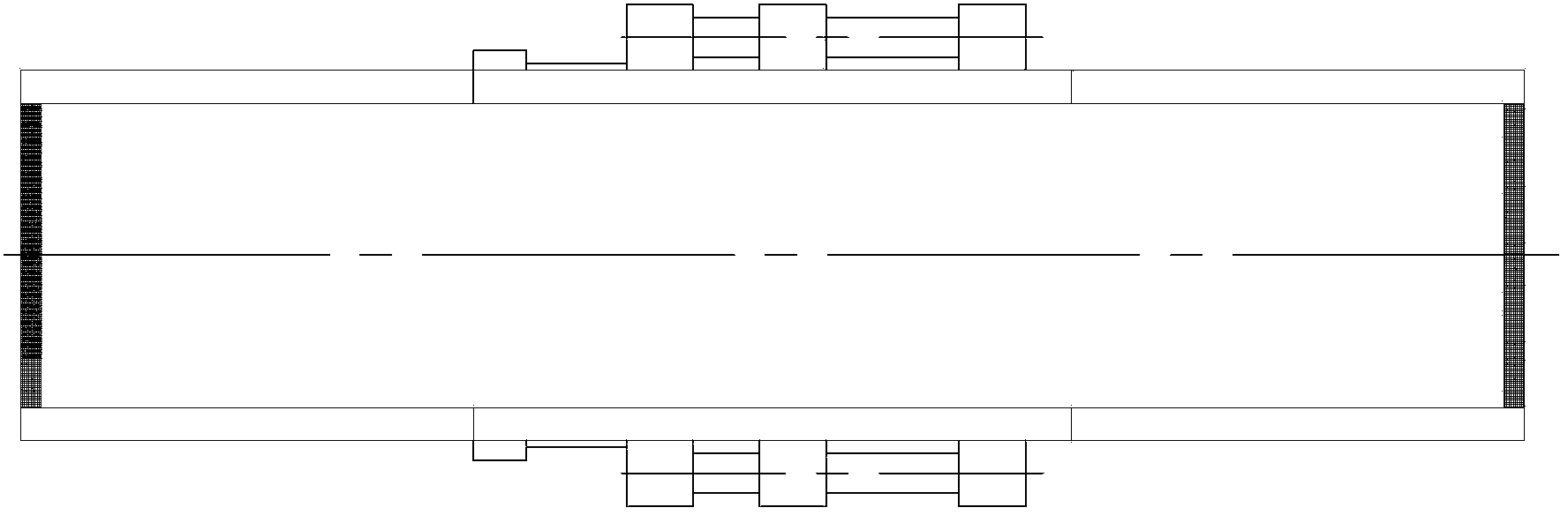 Double-prestressing force steel wire winding type pressing machine