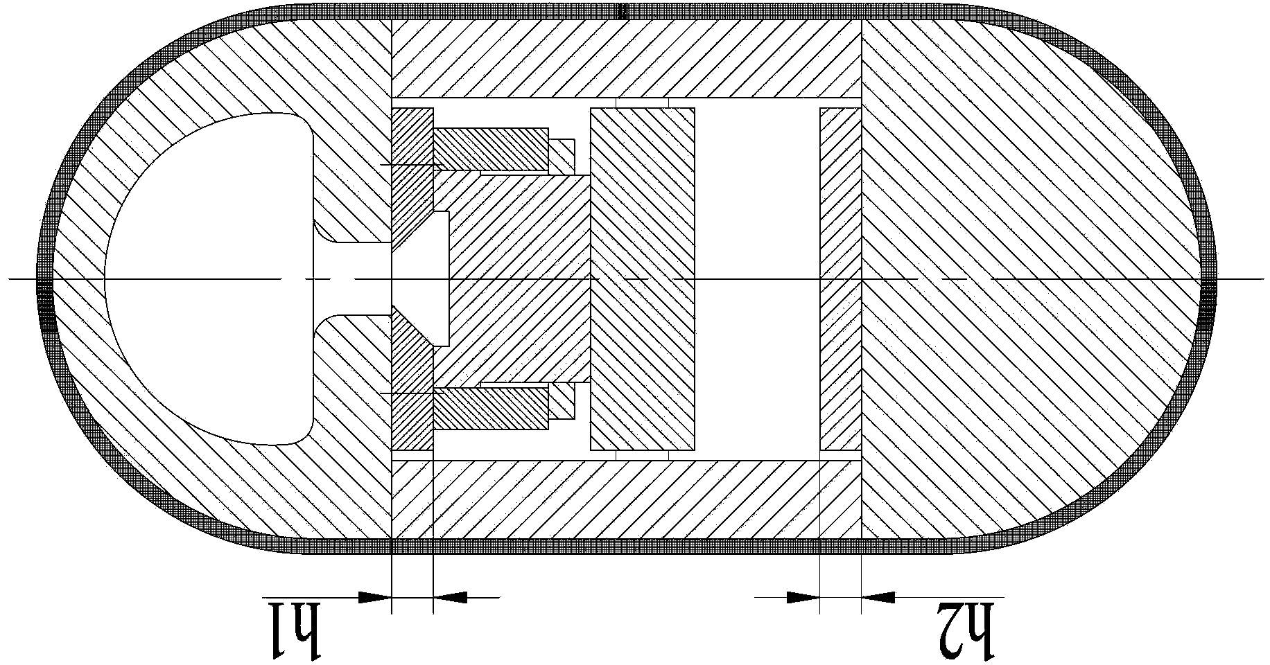 Double-prestressing force steel wire winding type pressing machine