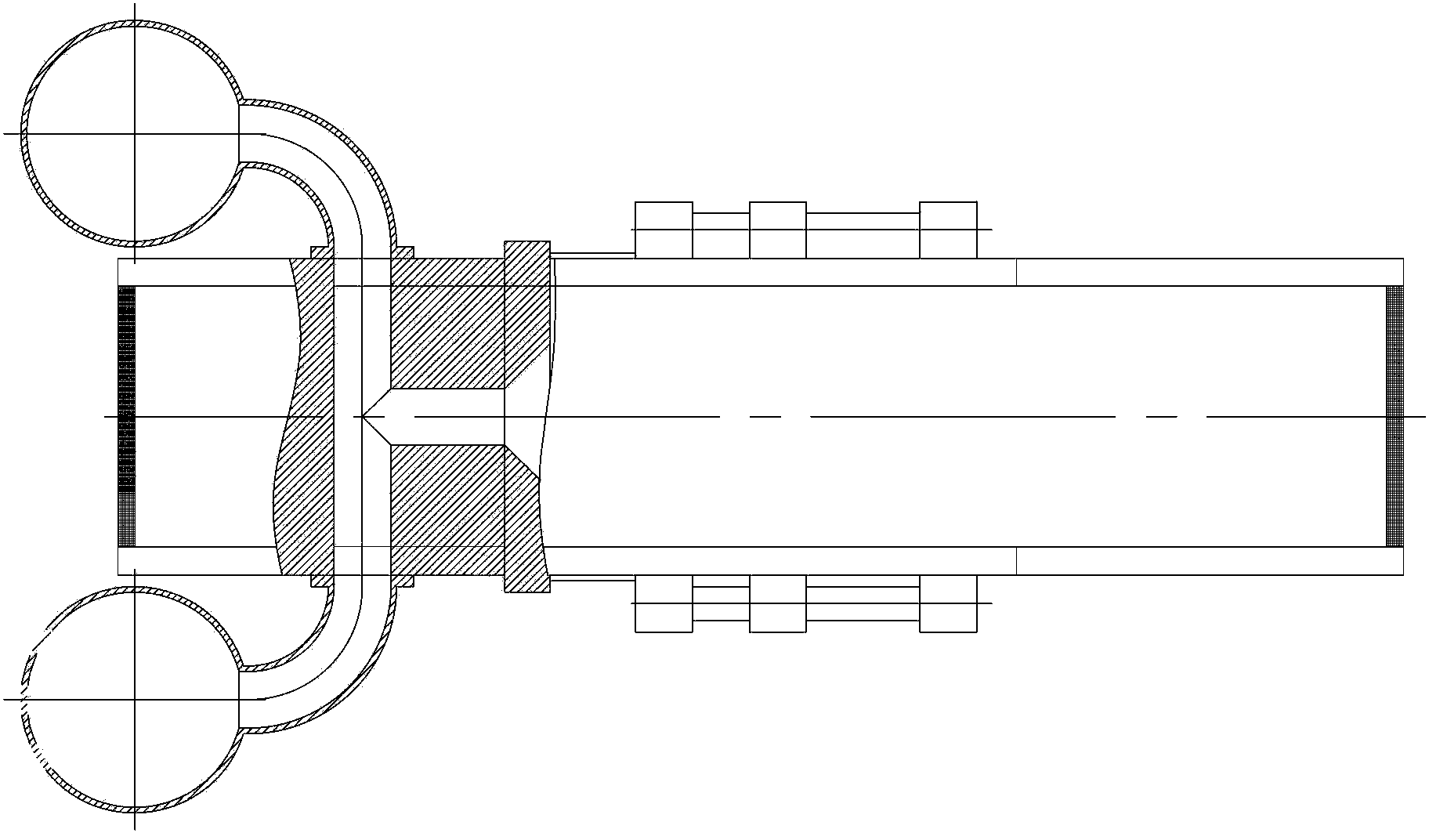 Double-prestressing force steel wire winding type pressing machine