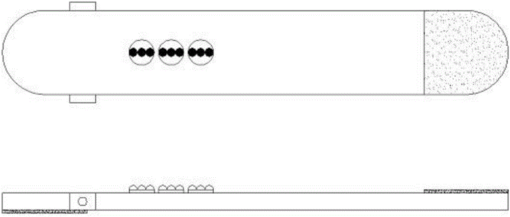 Pulse diagnosis wrist strap and compound electronic pulse diagnosis device provided with same