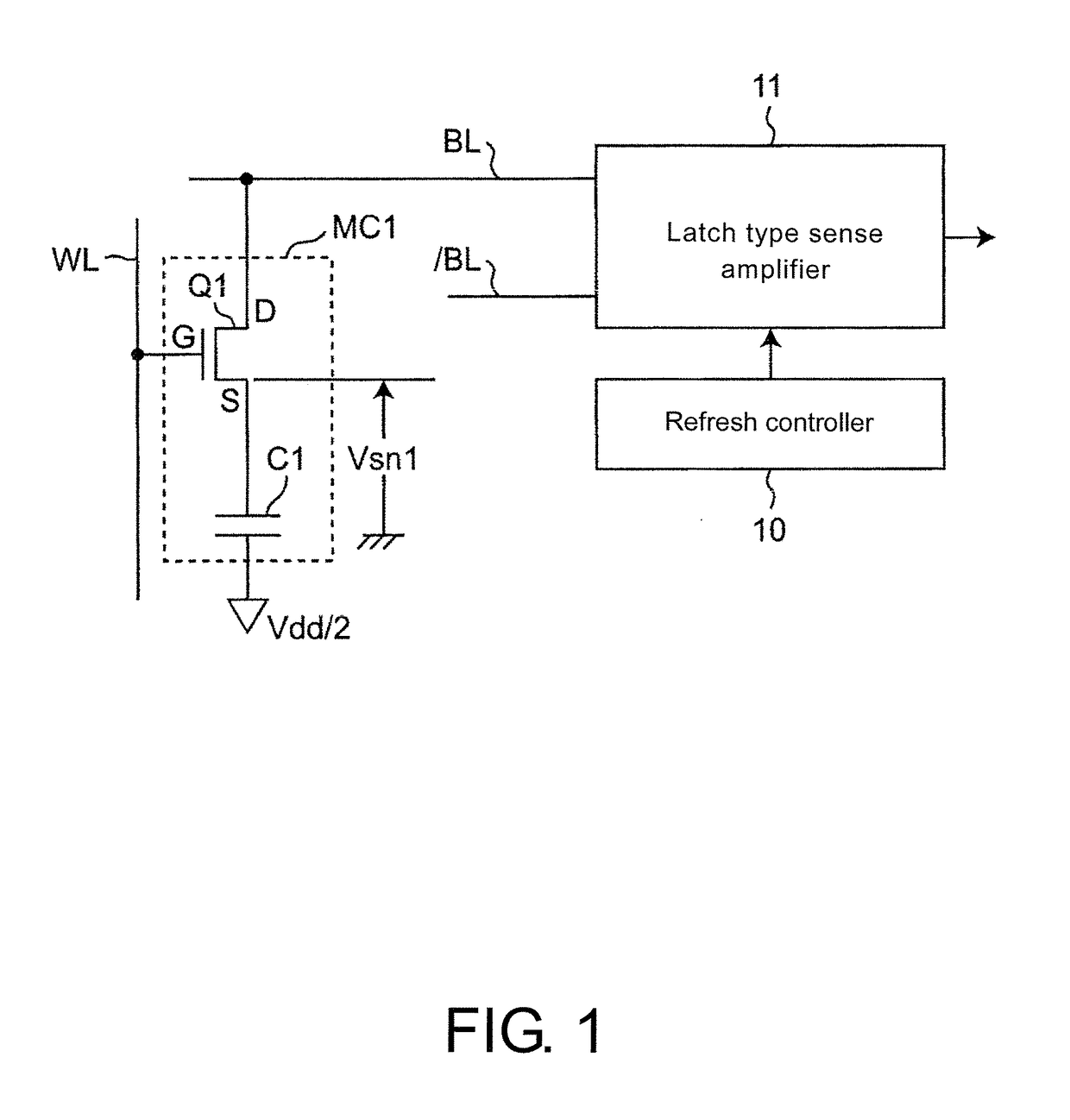 Volatile semicondcutor memory device, refresh control circuit and method thereof