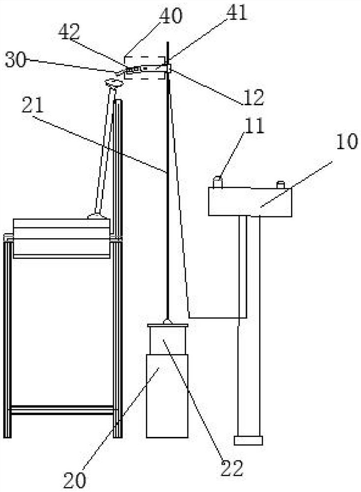 Intelligent impurity burning device and production line