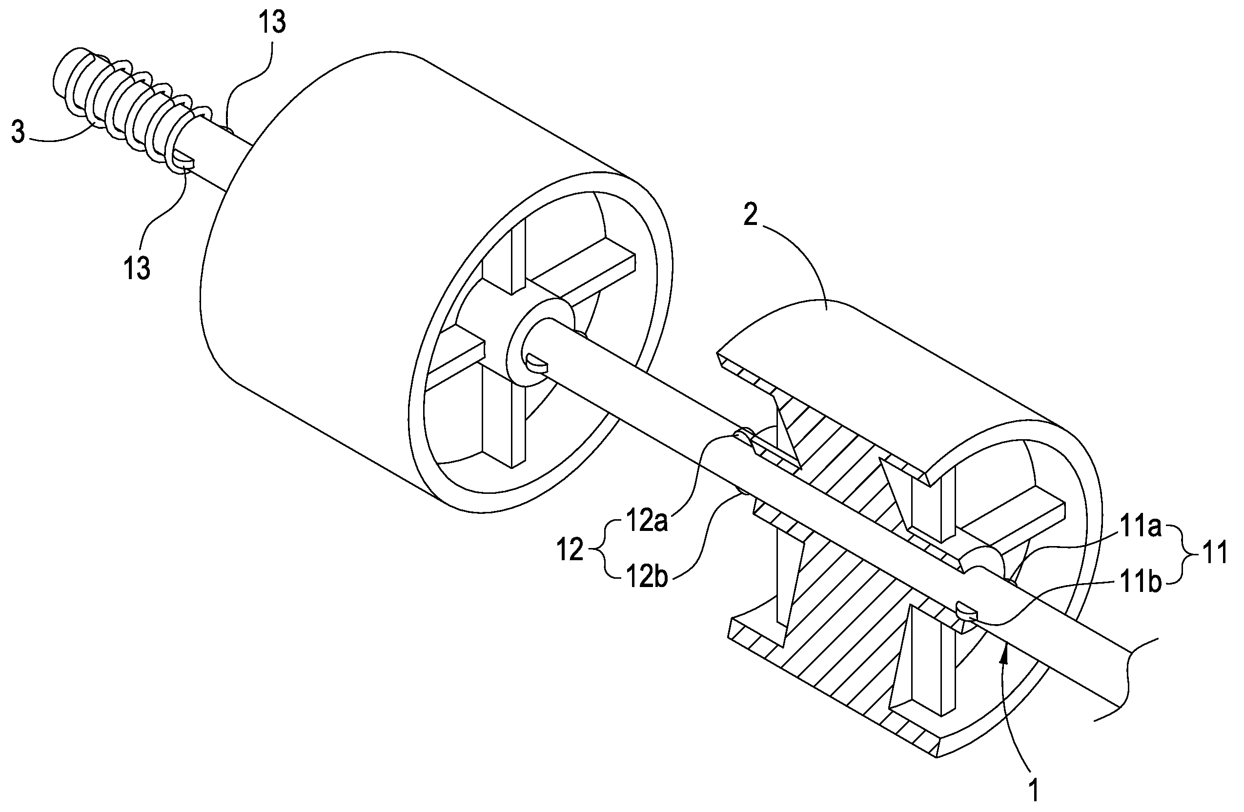 Skate-Wheel Positioning Structure