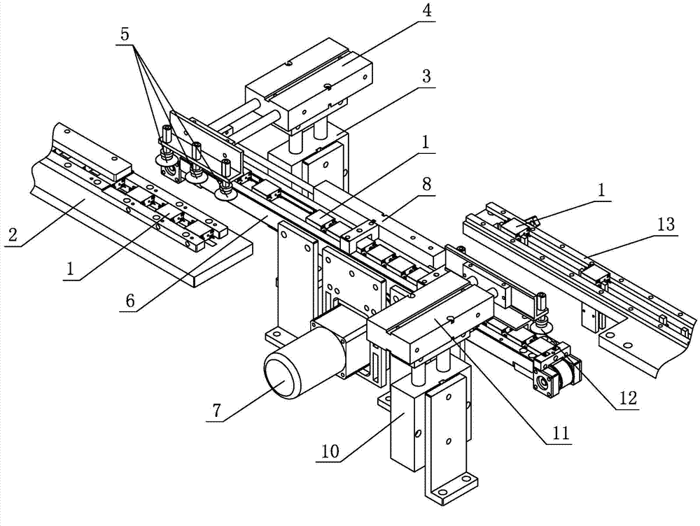 Vacuum suction cup feeding equipment