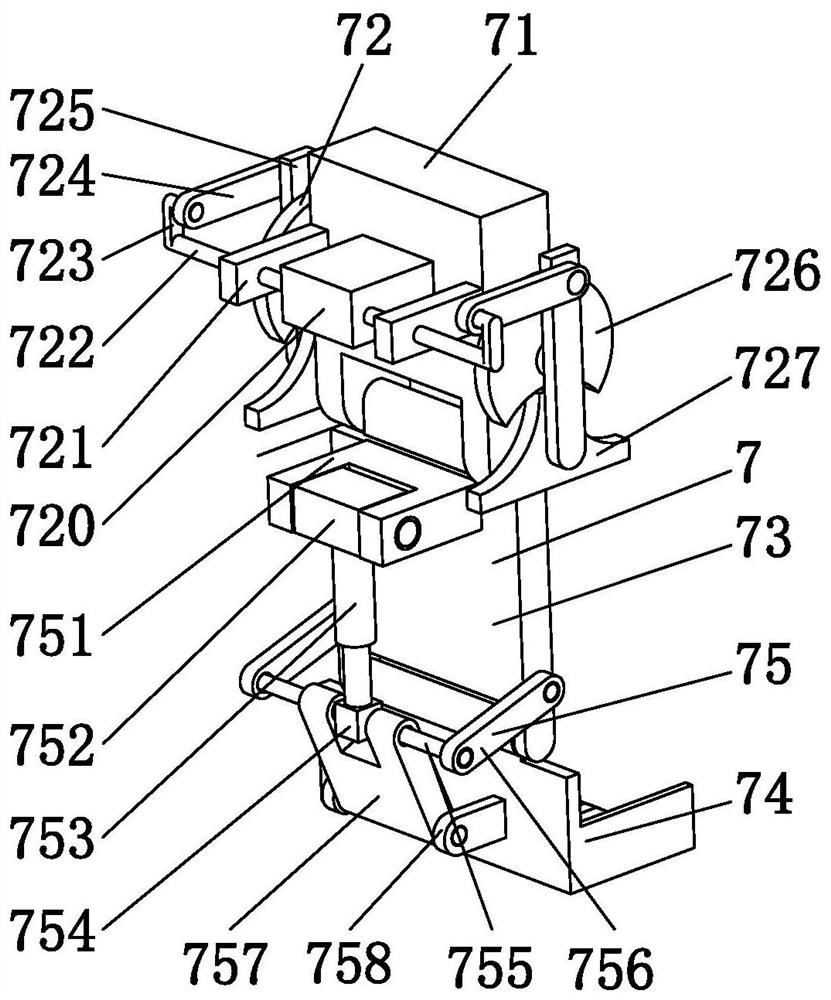 Soil breaking and loosening device for planting lands