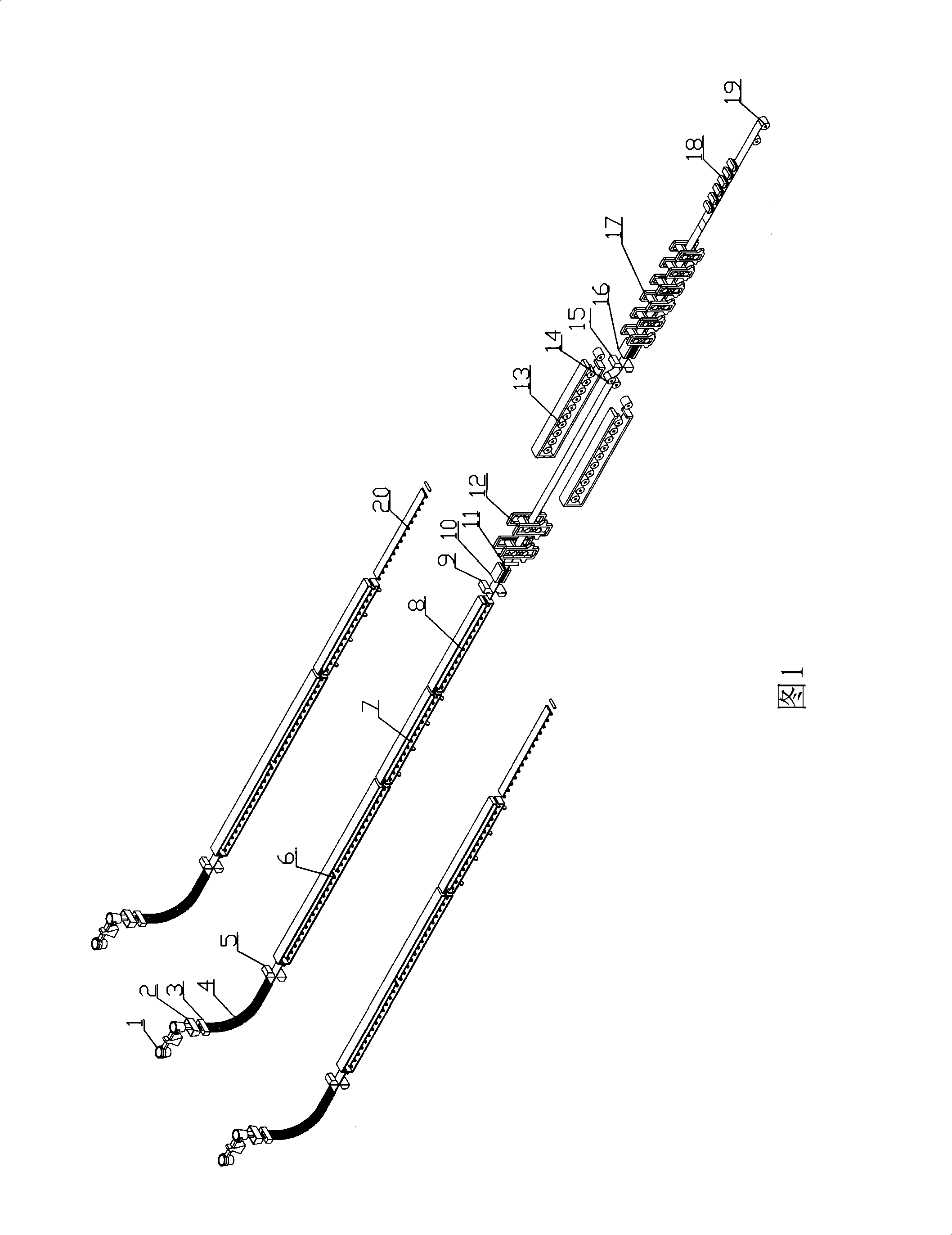 Process for manufacturing hot rolled steel strips by using compaction type continuous casting and rolling technique