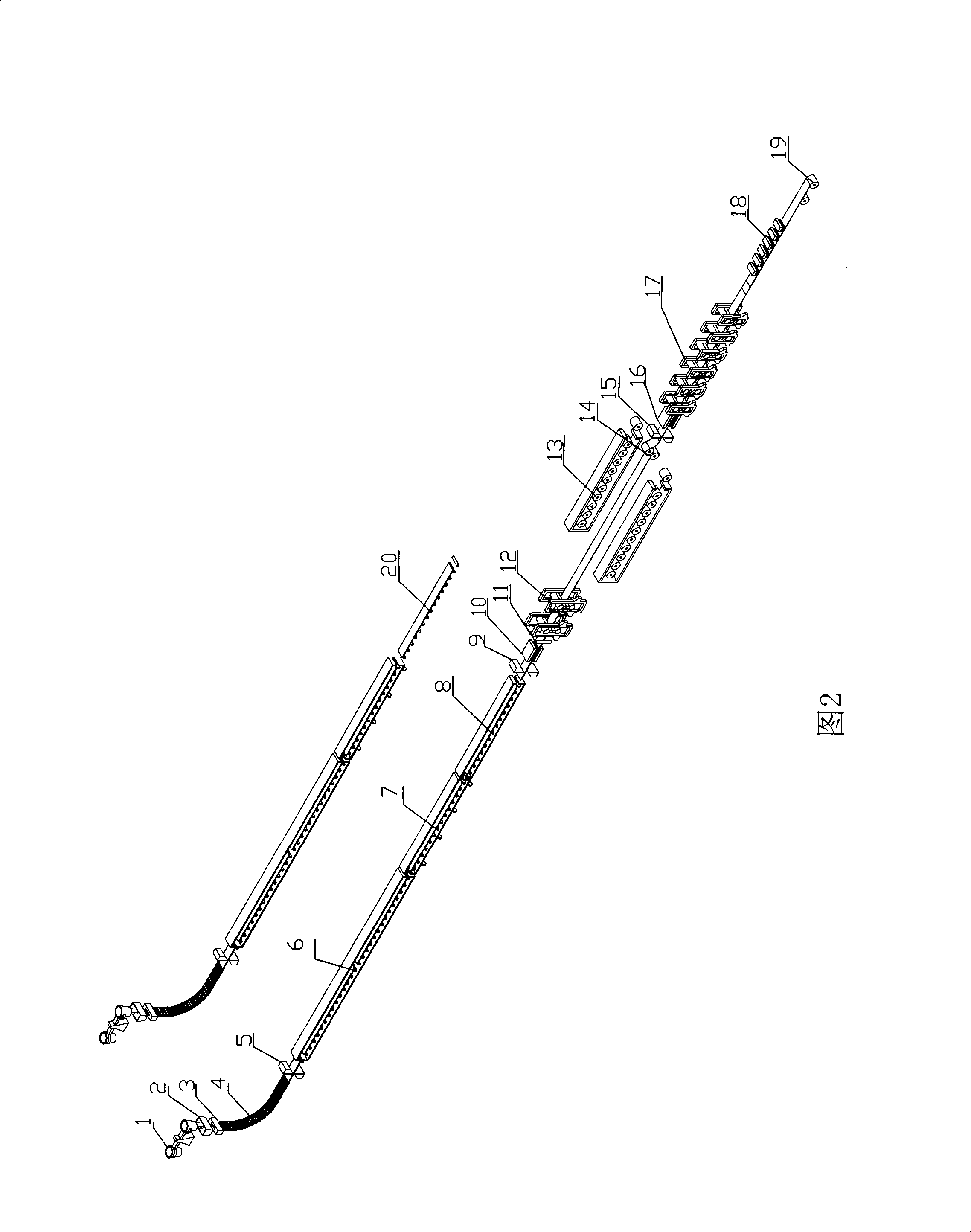 Process for manufacturing hot rolled steel strips by using compaction type continuous casting and rolling technique