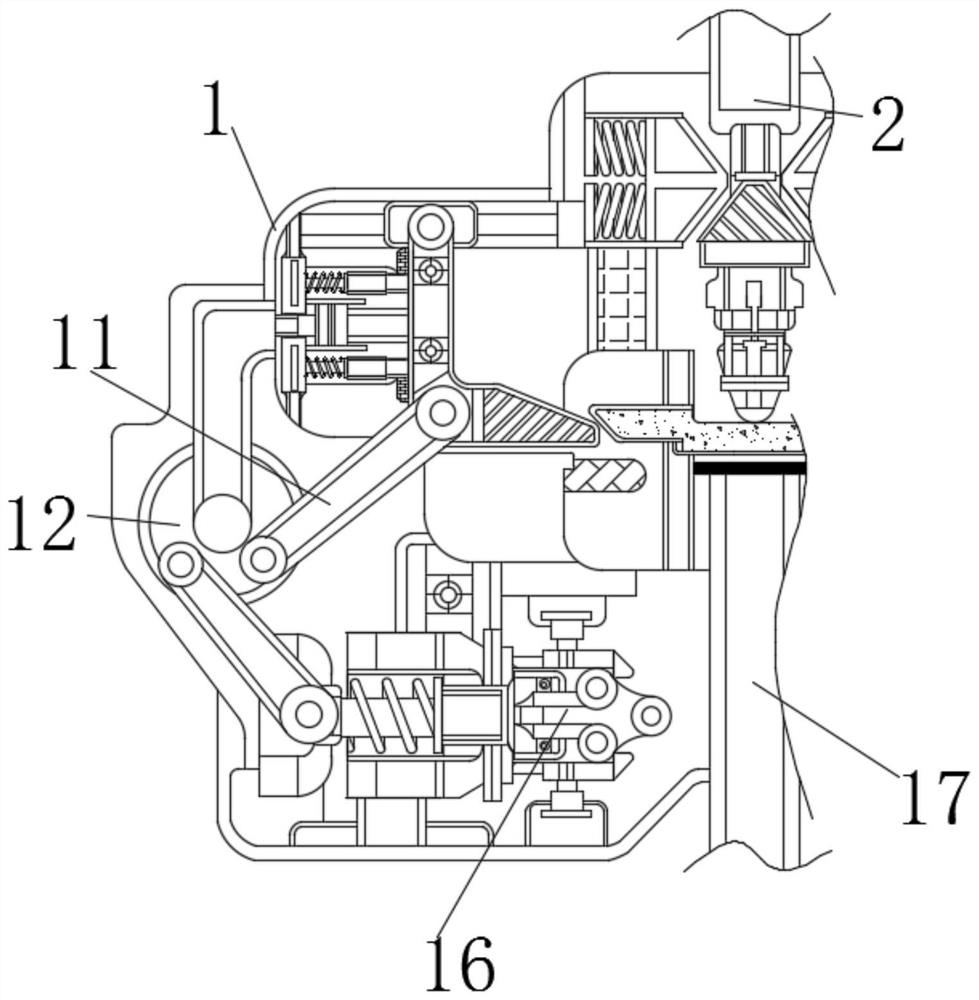 Disconnecting device for preventing charging pile from being damaged by strong pulling during charging