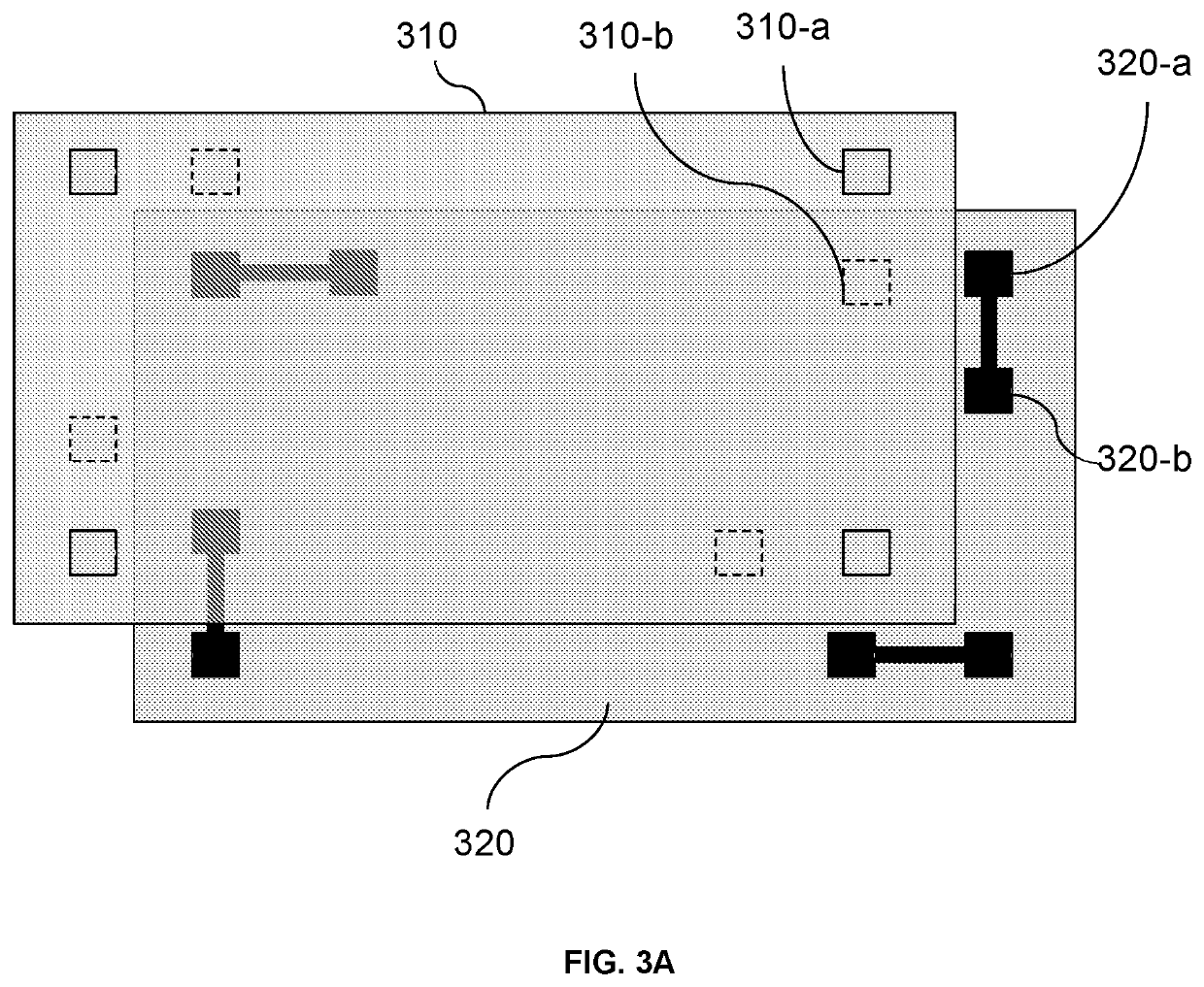 An alignment process for the transfer setup