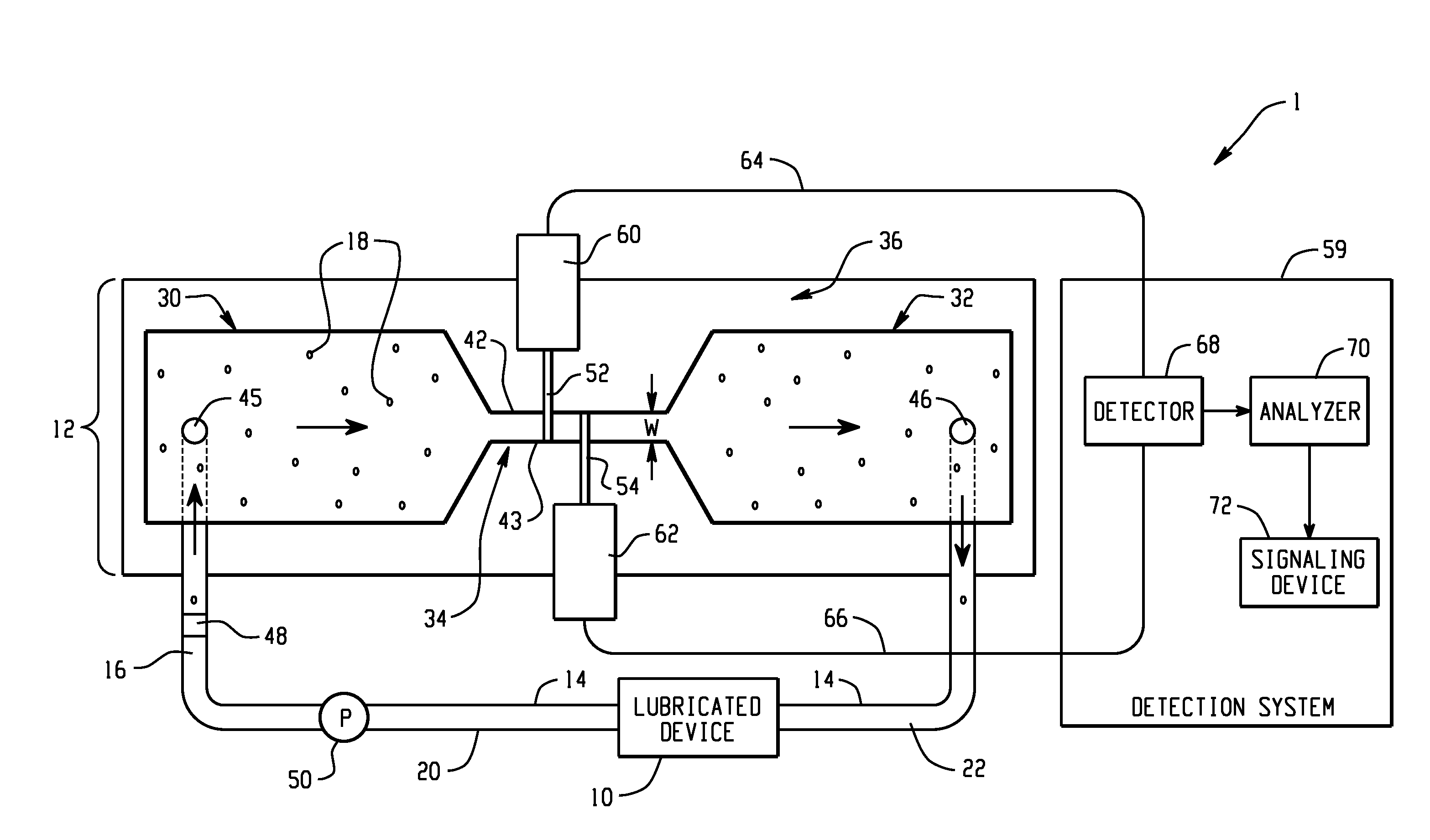 Metal wear detection apparatus and method employing microfluidic electronic device