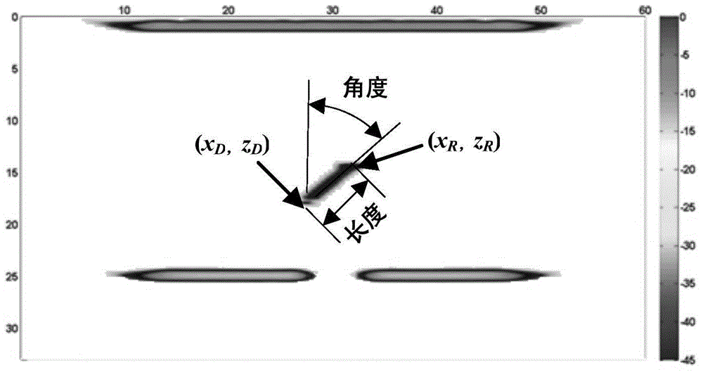 Ultrasonic relative time propagation technology suitable for inclined crack quantifying and imaging