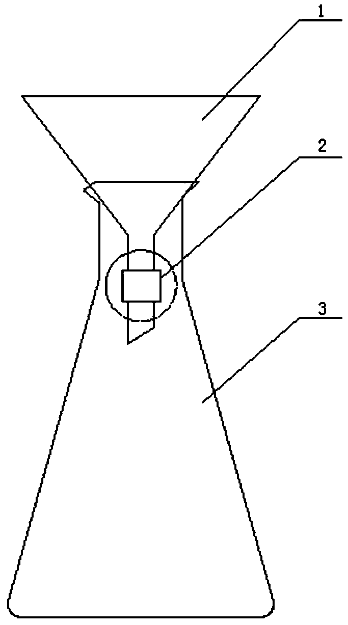 Method for measuring trace lead in water by using sulfydryl paper enrichment and separation colorimetric method