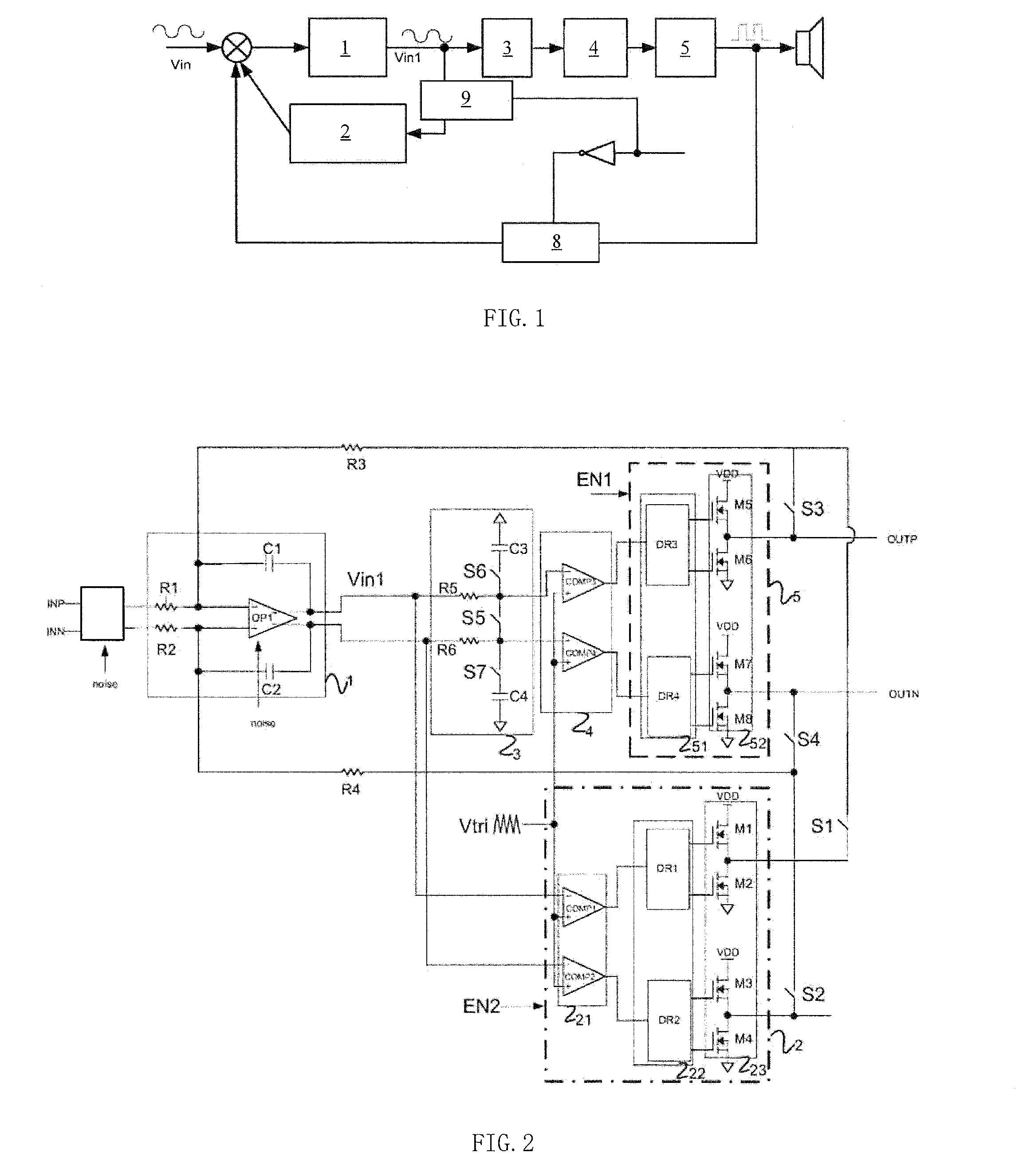 Class-d audio amplifier