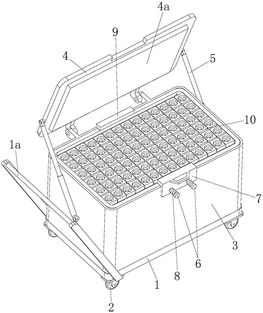 Shaft sleeve transportation handcart