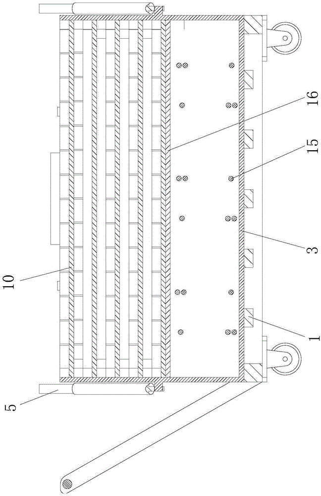 Shaft sleeve transportation handcart