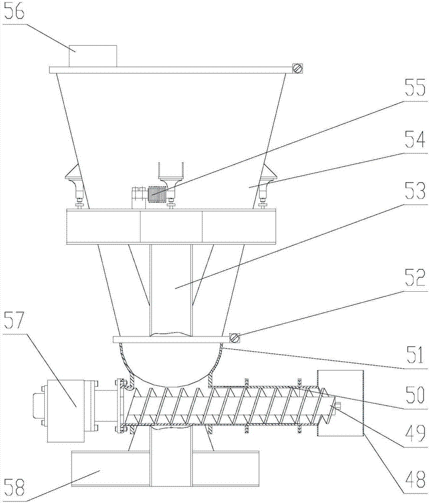 Lose-in-weigh continuous weighing-metering feeding system