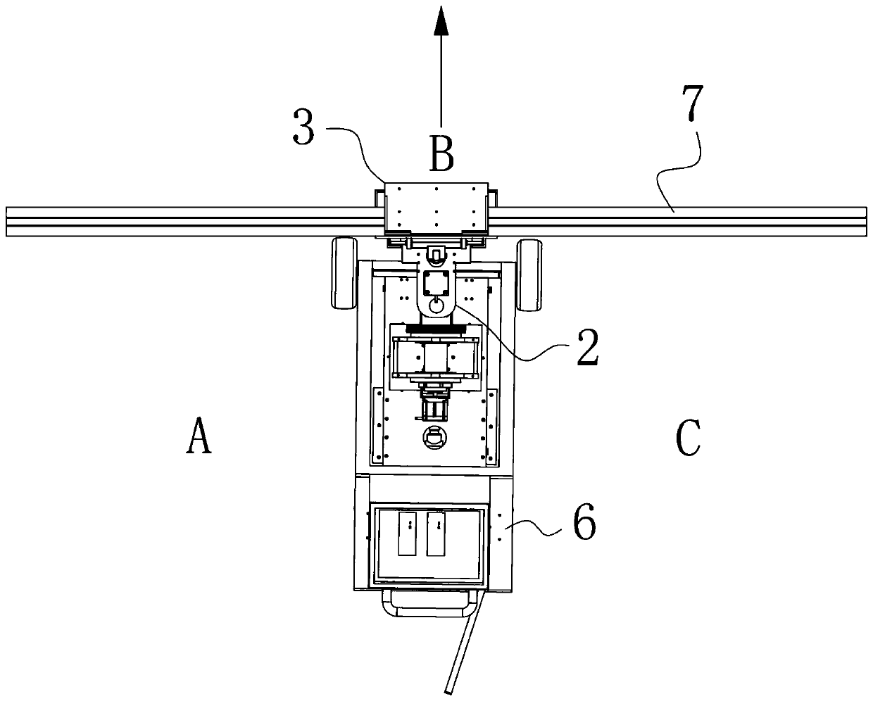 Wall building machine