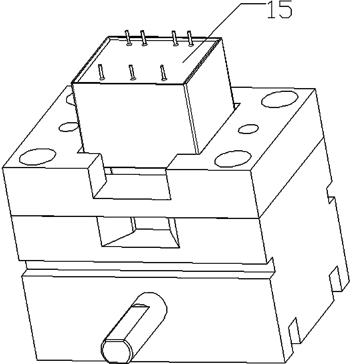 Transformer automatic machining production device