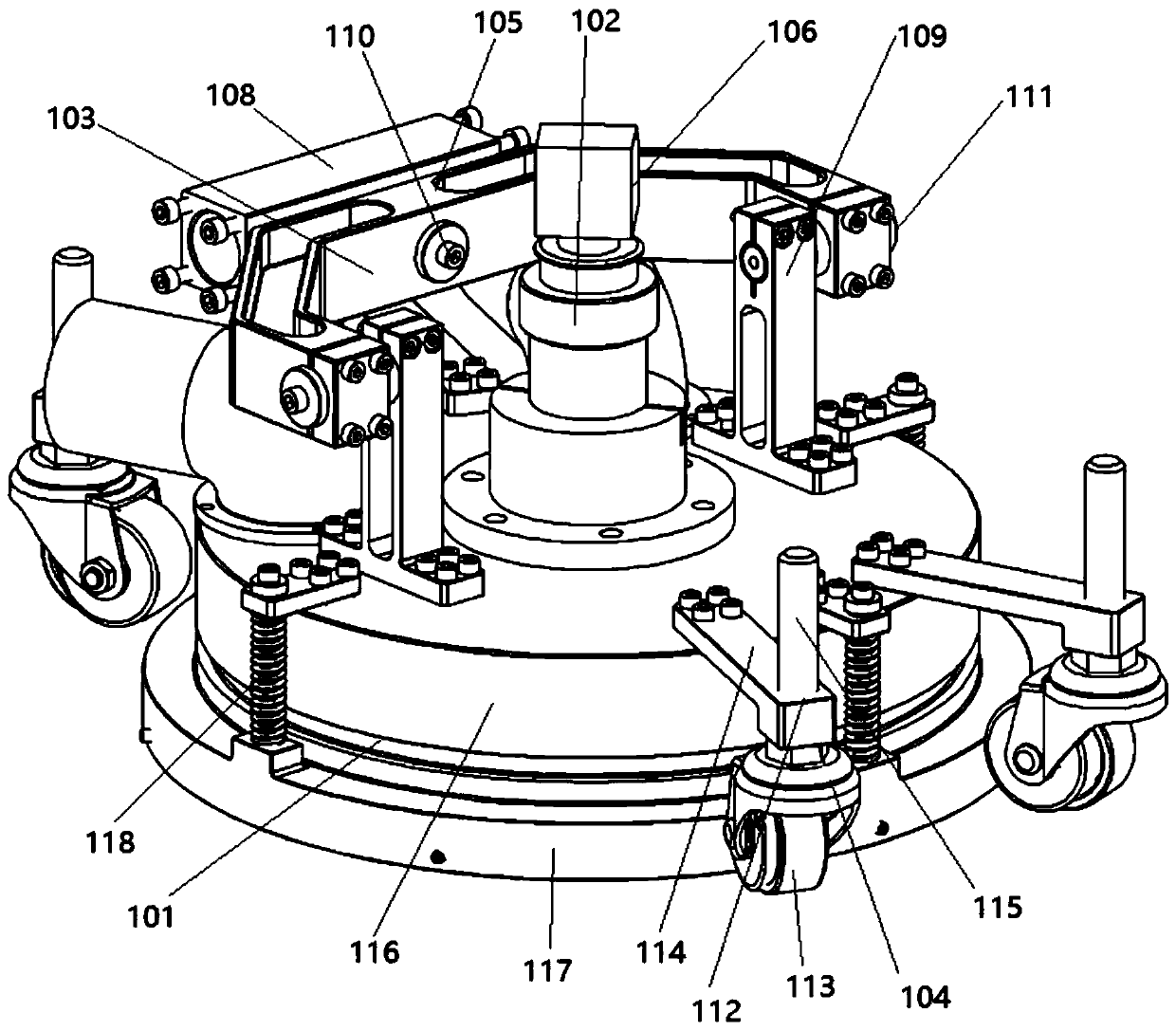 Cleaning device and cleaning robot