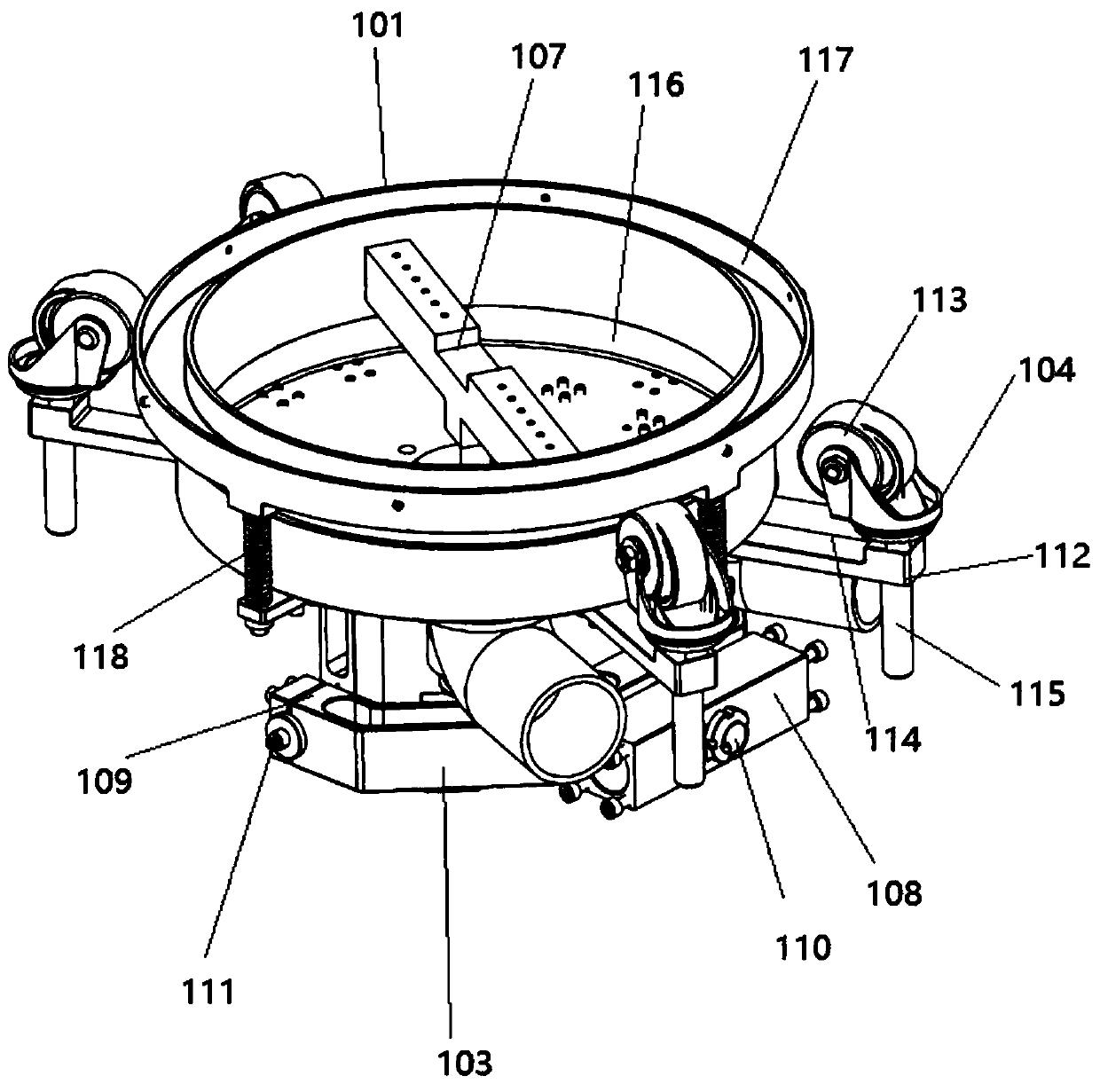 Cleaning device and cleaning robot