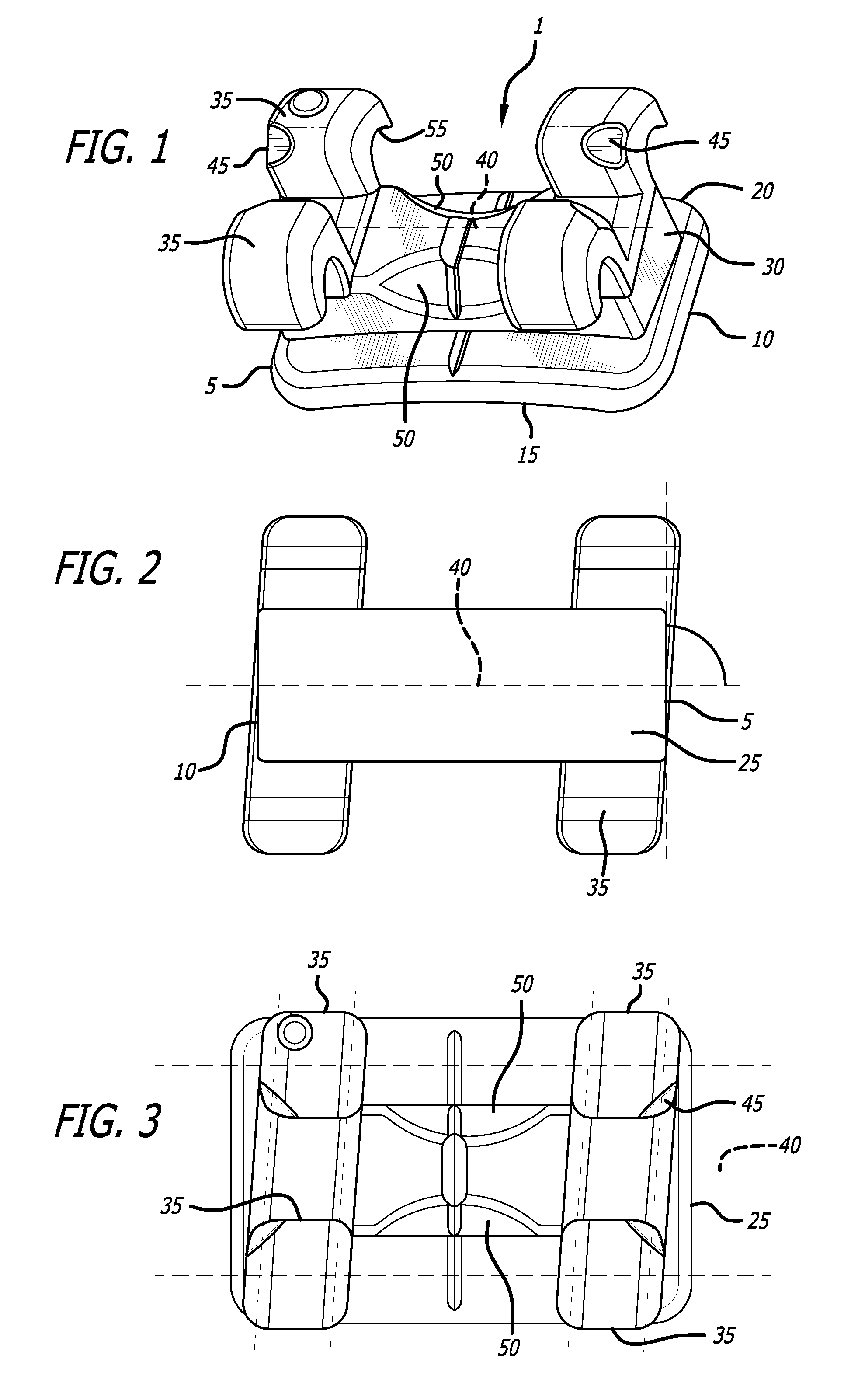 Orthodontic bracket system