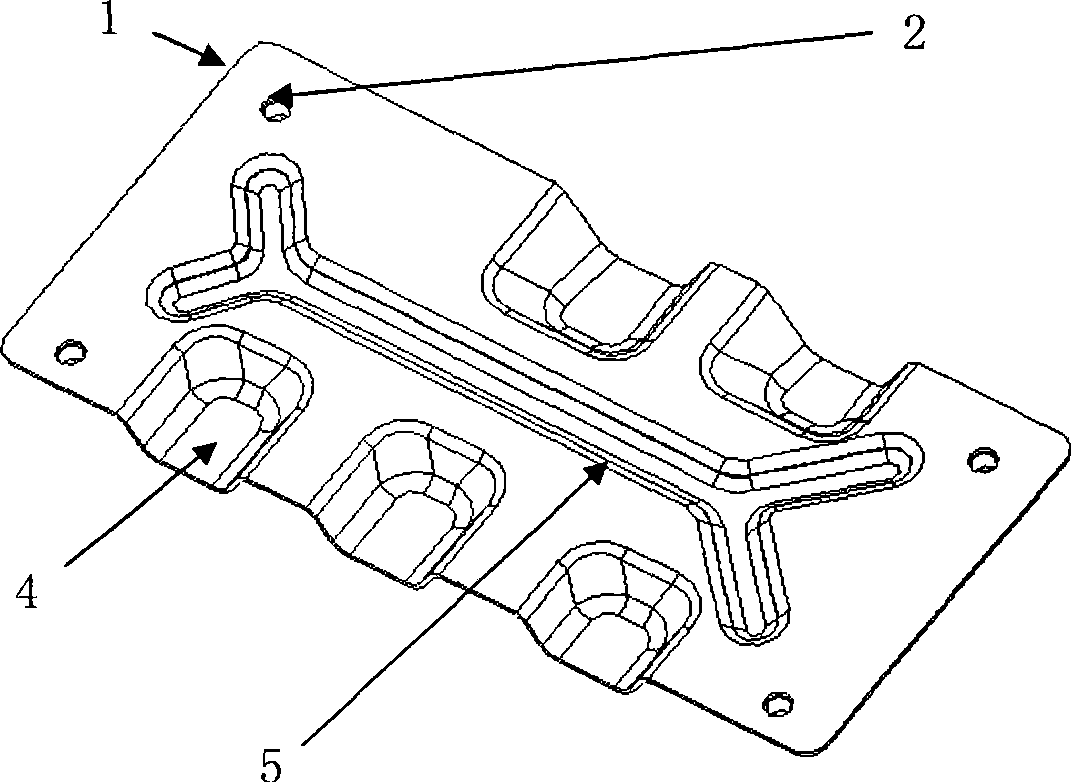 Mounting means of electronic control unit