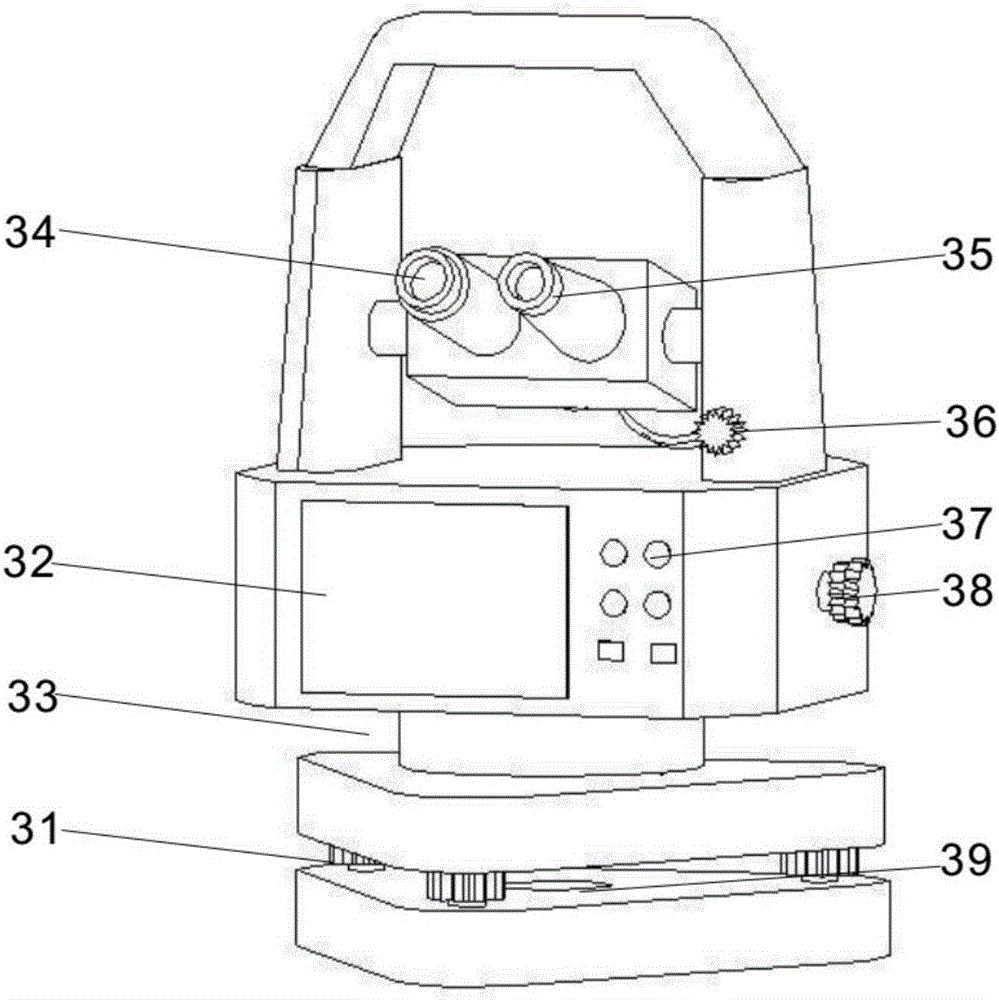 Crack three-dimensional state monitoring system and monitoring method