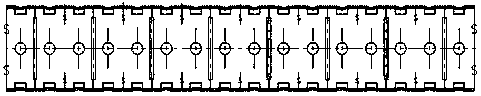 Construction process for lifting leg pile of offshore living platform