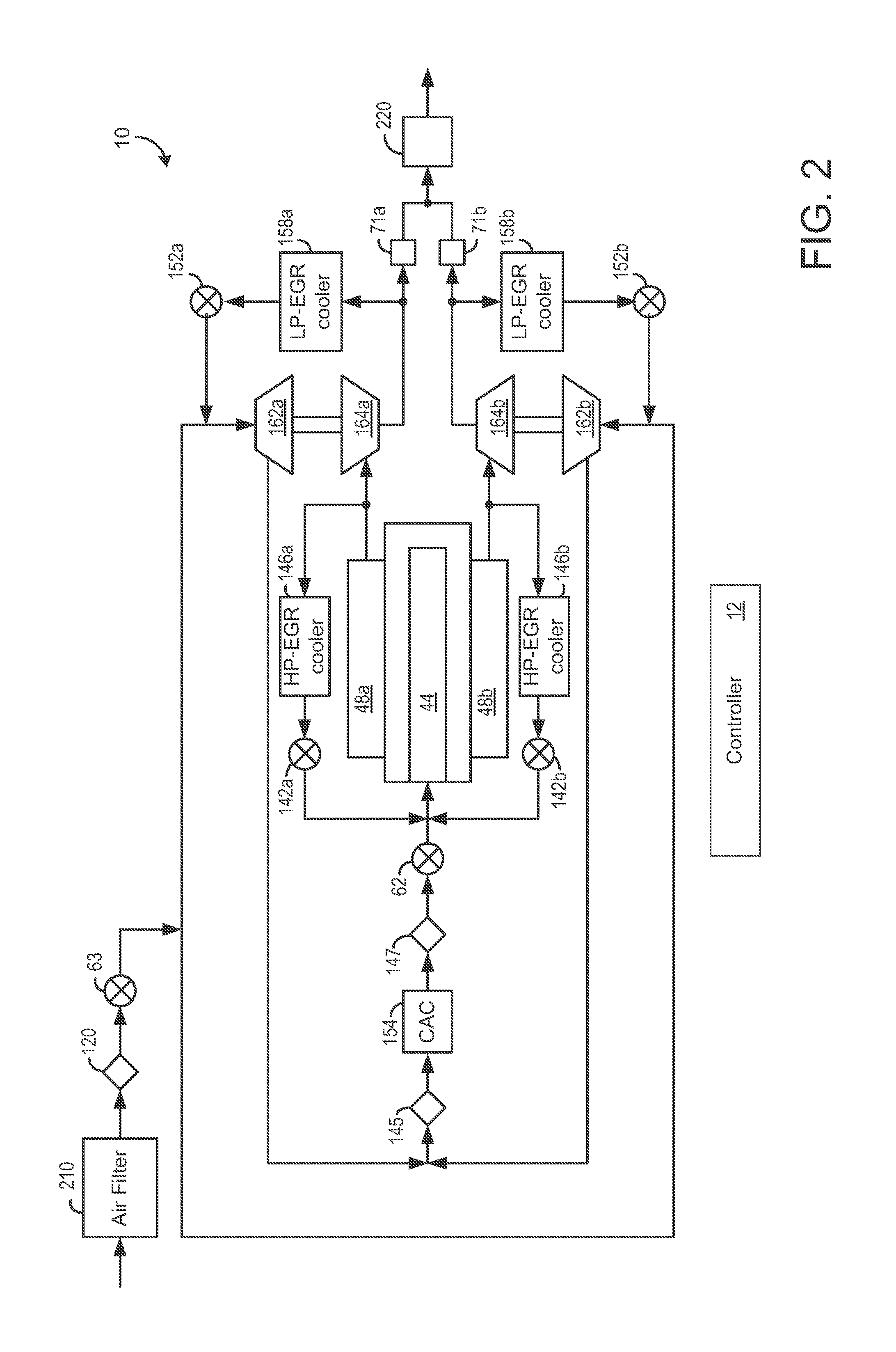 Fixed rate EGR system