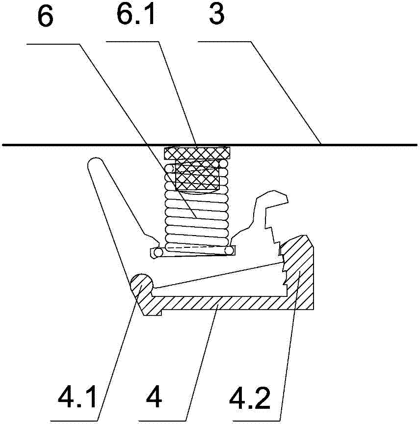 Breathable internal suspension membrane type dual-insulated glass