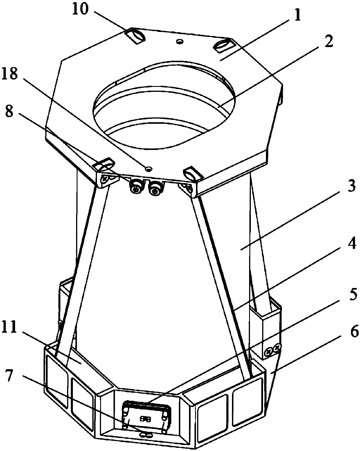 High-rigidity self-expanding light shield