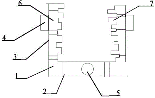 Heat-dissipation type copper bar