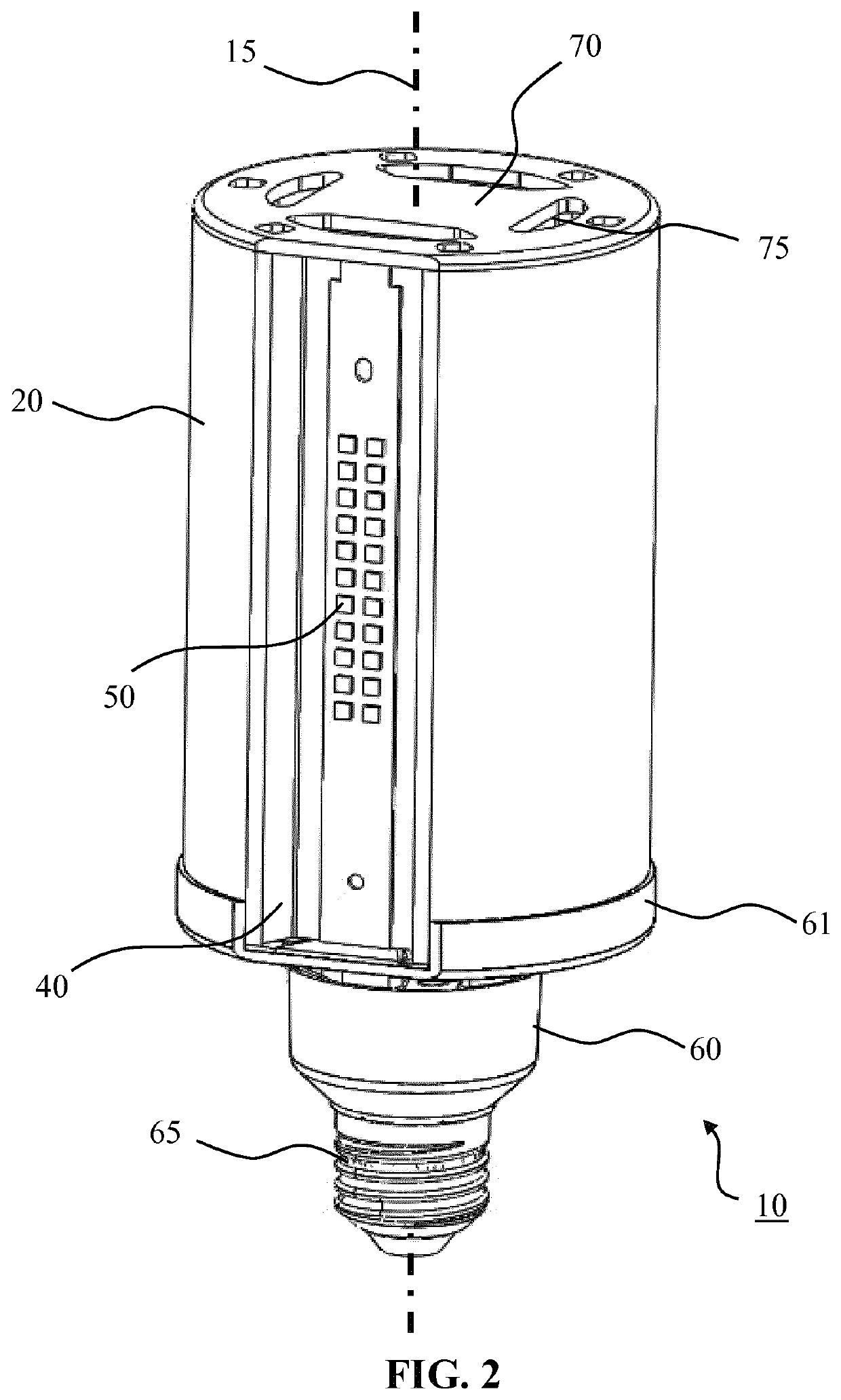 Solid state lighting lamp