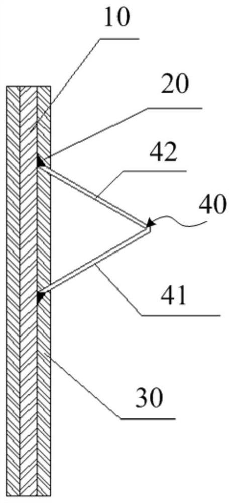 Wear prevention device for wear prevention of circulating fluidized bed water cooling wall and installation method of wear prevention device