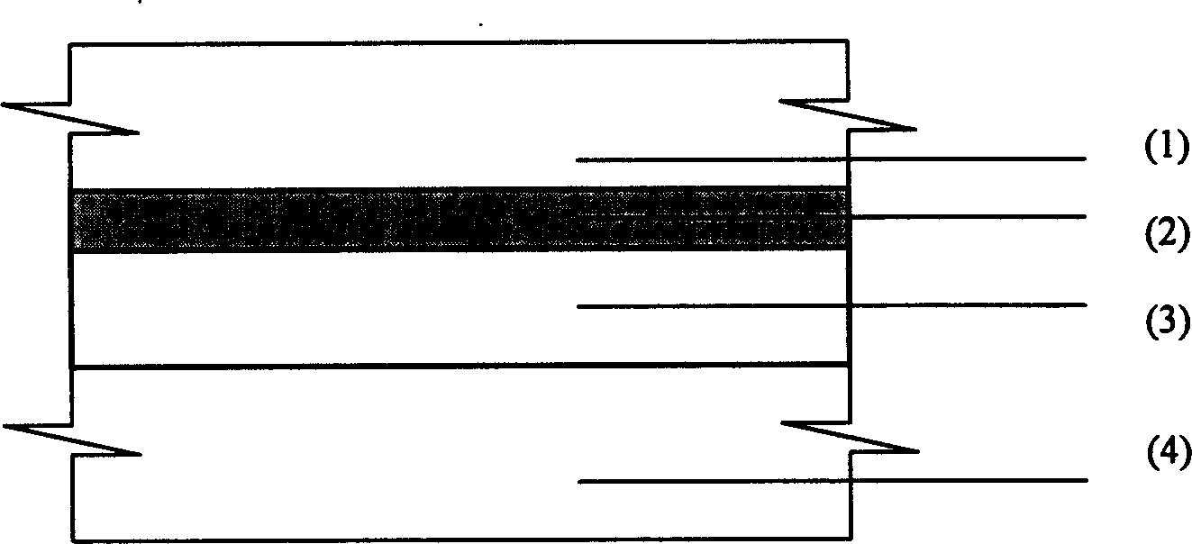 Autombobile windshield glass possessing infrared reflection performance and its preparation method