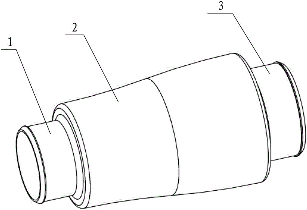 Multicavity resonance muffler